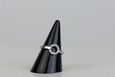 Silver Oval Adjustable Ring 92.5 silver