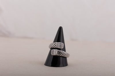 Silver serpent Adjustable Ring(92.5)