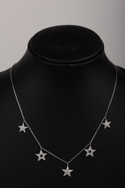 Silver Star Necklace(92.5)