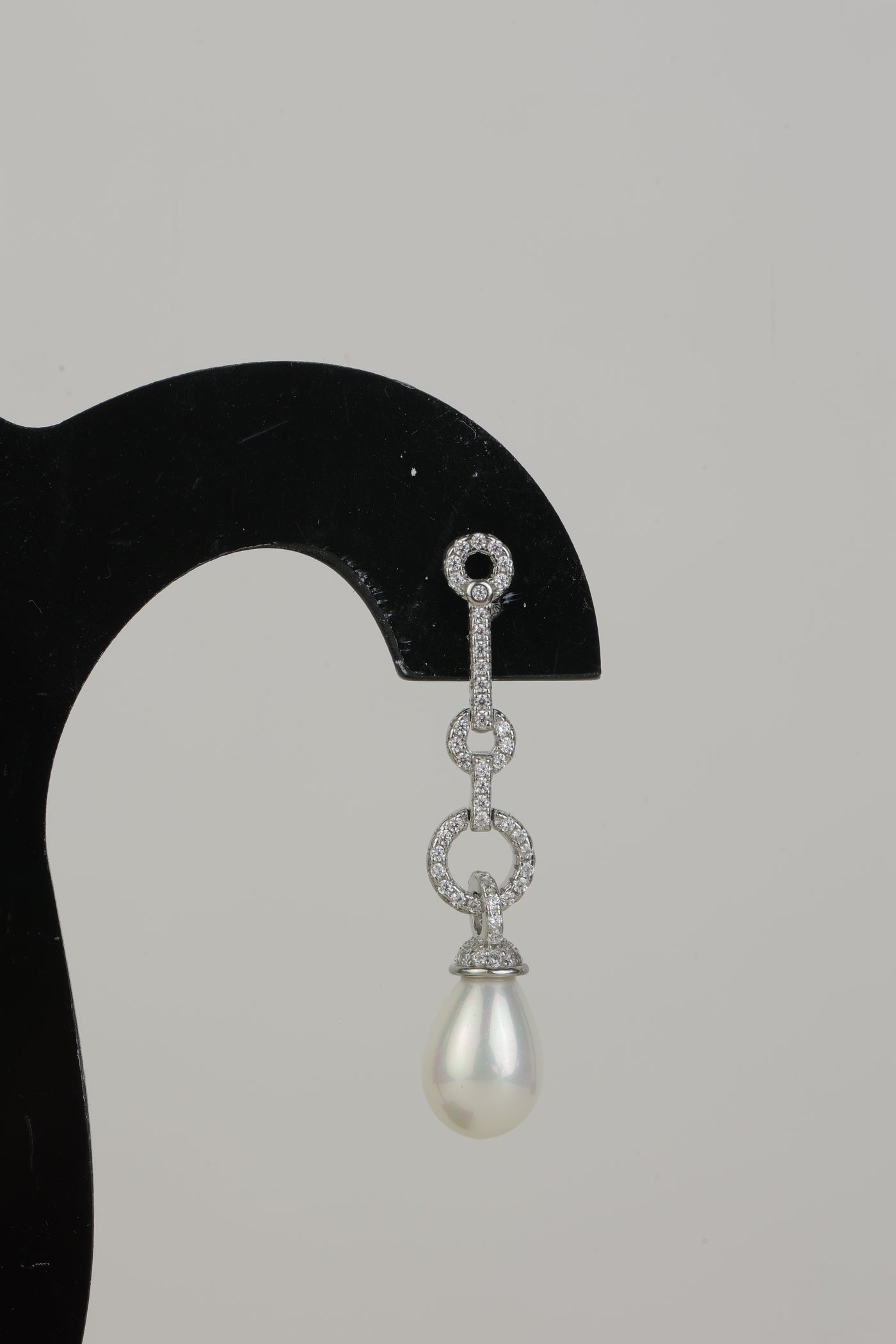 Silver Pearl Earrings(92.5)-2